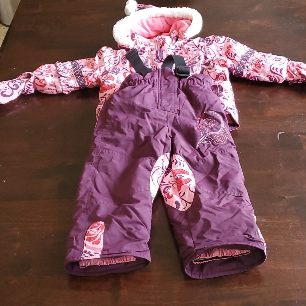 Gagou Tagou winter coat w/overall 24M